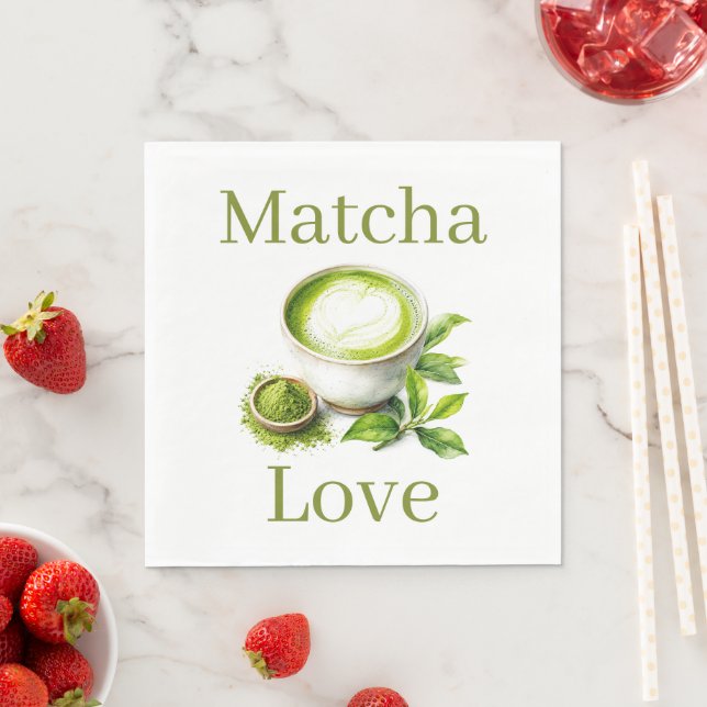 Matcha Pappersservett (Insitu)