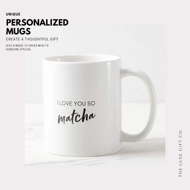 Matcha Quote Tea eller Coffee Mugg (Skapare uppladdad)