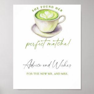 Matcha - Råd och önskningar för nygifta Poster