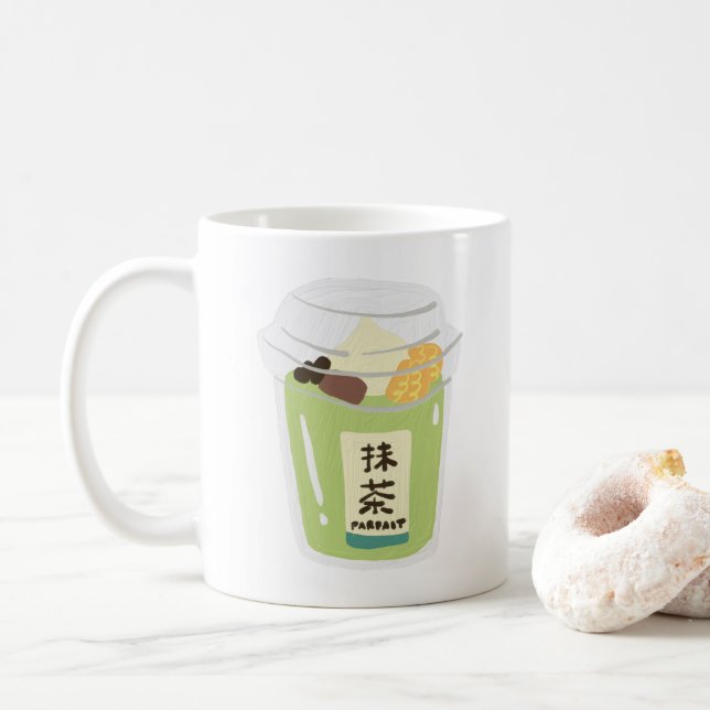 Matcha Tea Kaffemugg (Med munk)