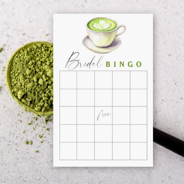 Matcha tea-Möhippan bingo-spel (Skapare uppladdad)