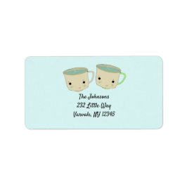 Matcha Tea Ny adress etikett Adressetikett