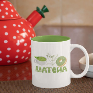 Matcha Team, match Två-Tonad Mugg