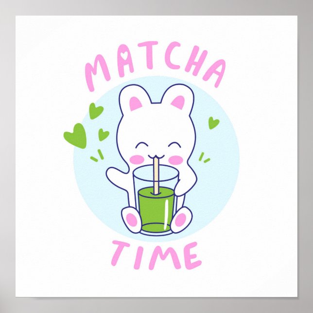 Matcha-tid Poster (Framsidan)