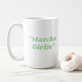 Matcha Tjej Kaffe Te Mugg