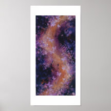 Matchad "Sång of Butterflies" Utskrift av finkonst