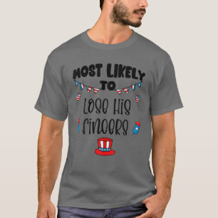 Matchande 4:e juli mest troligt att han tappar sit t shirt
