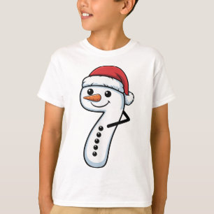 Matchande 67 Snömannen Par Jul Meme - Nummer T Shirt