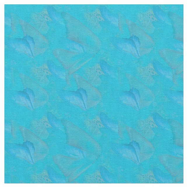 Matchande Abstrakt butterfly linnen Tyg (Närbild)