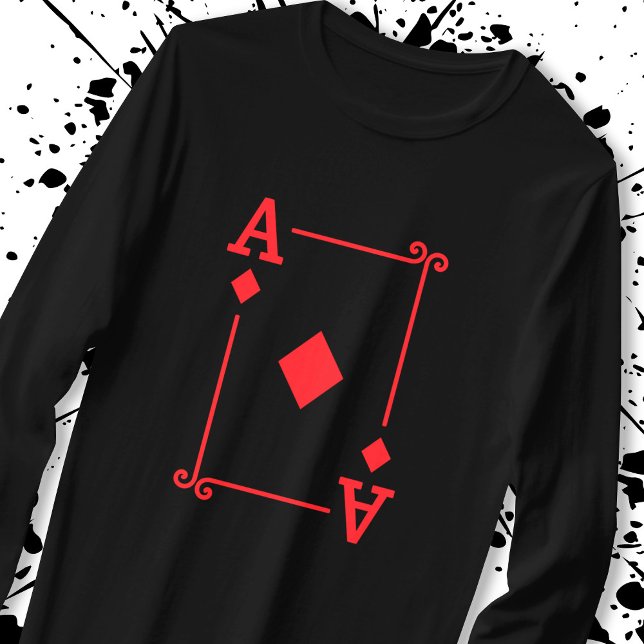 Matchande Ace Diamonds Kostym-kort för moderna T Shirt (Skapare uppladdad)
