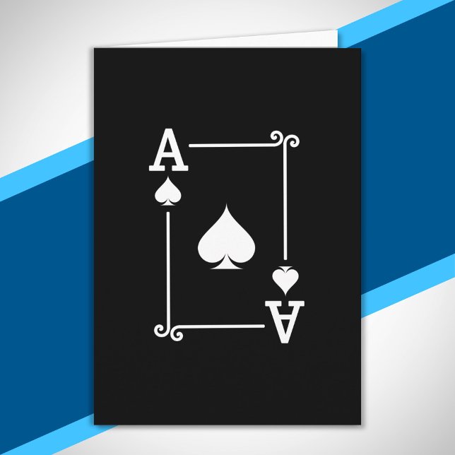 Matchande Ace Spades Kostym-kort för moderna Kort (Skapare uppladdad)