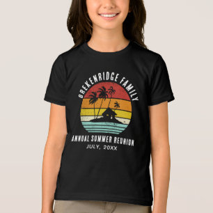 Matchande Anpassningsbar för Family Summer Coastal T Shirt