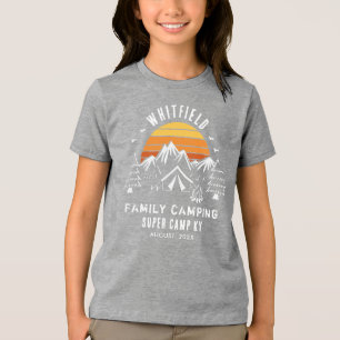Matchande Anpassningsbar för Retro-familjens vacci T Shirt