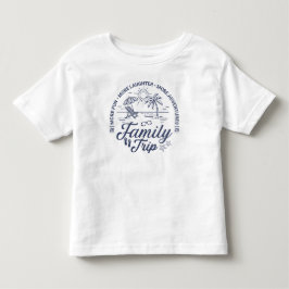 Matchande Beach Vacation för Resa i anpassningsbar T Shirt