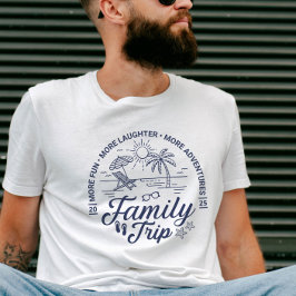 Matchande Beach Vacation för Resa i anpassningsbar T Shirt