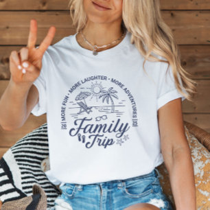Matchande Beach Vacation för Resa i anpassningsbar T Shirt