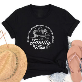Matchande Beach Vacation för Resa i anpassningsbar T Shirt