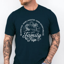 Matchande Beach Vacation för Resa i anpassningsbar T Shirt