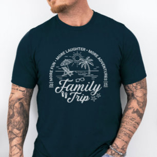 Matchande Beach Vacation för Resa i anpassningsbar T Shirt