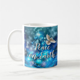 Matchande Blue Dove Peace-jul Kaffemugg