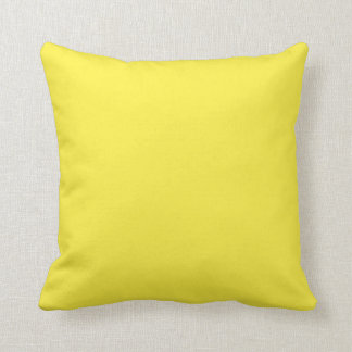 Matchande Bright Gult Retro Forest Kitsch Pillow Kudde