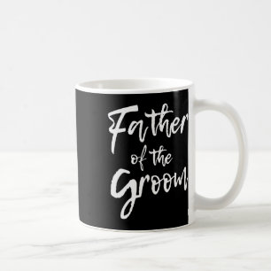 Matchande bröllopsparty för familj Brudgummens far Kaffemugg