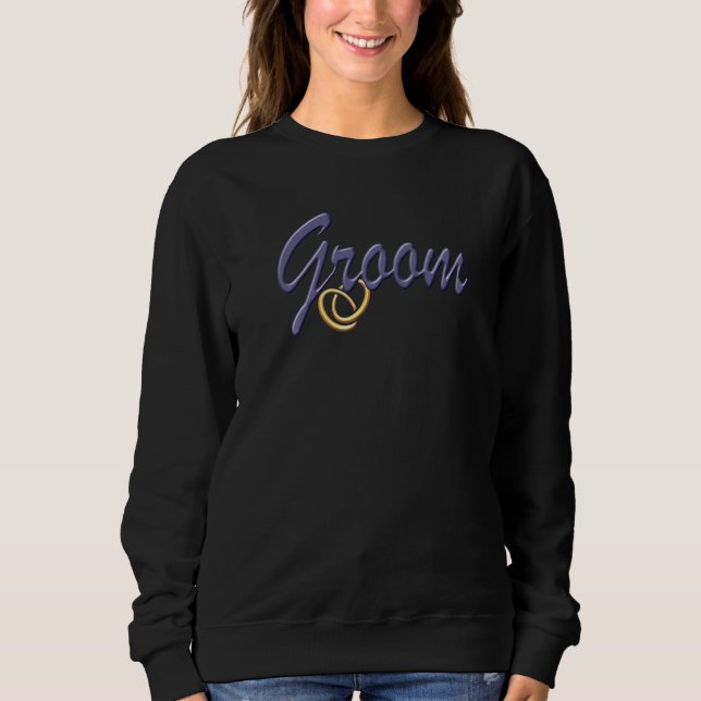 Matchande brud & brudgum Bröllop Möhippa Sjungkarl T Shirt (Framsida)
