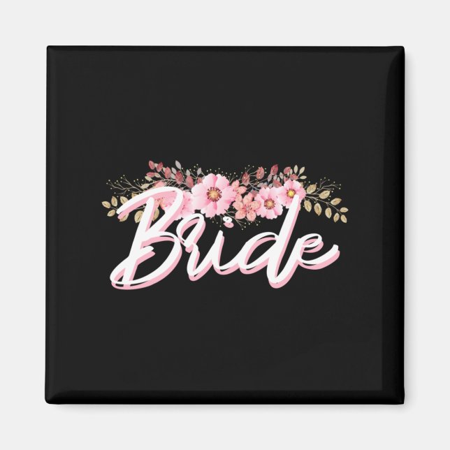 Matchande brud brudgum redo för bröllop magnet (Framsidan)