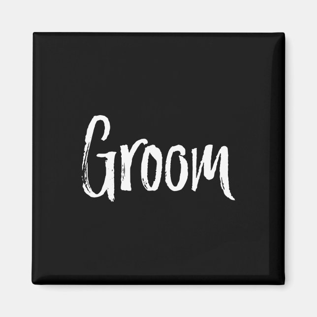 Matchande brud och brudgumpar Bröllop  Magnet (Framsidan)