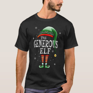 Matchande familj den generösa julhelgen t shirt