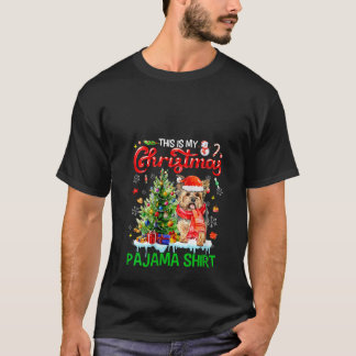Matchande familj Det här är min Julafton Pajama Yo T Shirt
