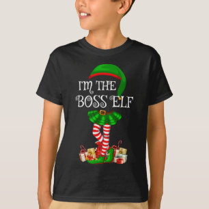 Matchande familj Jag är Chef-julen T Shirt