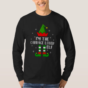 Matchande familj Jag är kål Elf-julen T Shirt