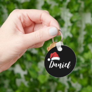 Matchande familj jul Xmas Personligt namn Nyckelring