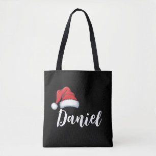 Matchande familj jul Xmas Personligt namn Tygkasse