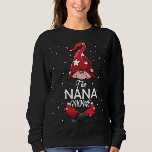 Matchande familj Julfonen Gift Nana Gnome T Shirt
