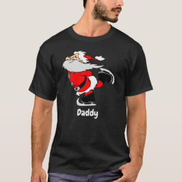 Matchande familj jultomten t shirt