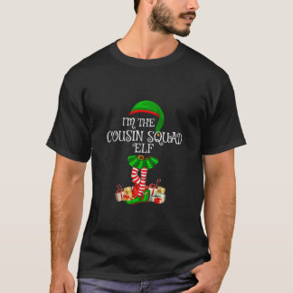 Matchande Familj Kvinnor Flickor Kusinsquad Elf C T Shirt