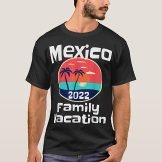 Matchande Familj Meico Semester 2022 Resmål Strand T Shirt