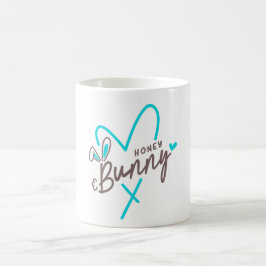 Matchande familj Påsk Honey Bunny Kaffemugg
