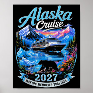 Matchande familj som gör minnen squad alaska poster