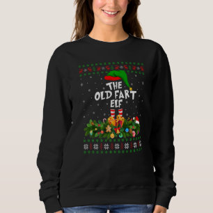 Matchande familj Ugly Den gamla Fart Elf-jul T Shirt