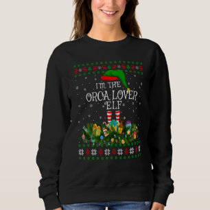 Matchande familj Ugly Jag är Orca Elf-julen S T Shirt