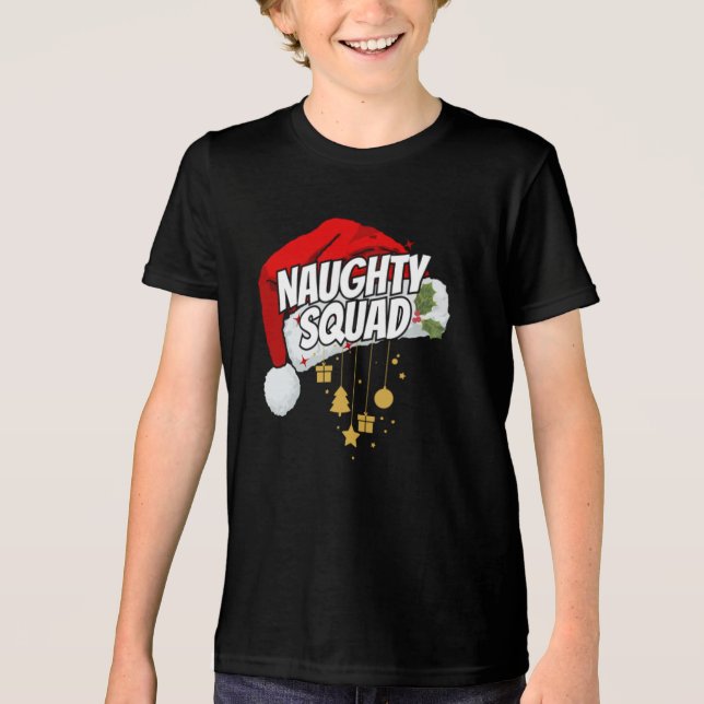 Matchande familjefungliga julklappar t shirt (Framsida)