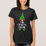 Matchande familjegrupp Crafty Gnome-julen T Shirt<br><div class="desc">Matchande familjegrupp Crafty Gnome-julen</div>