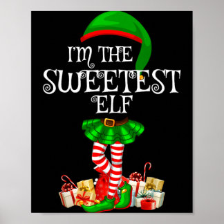 Matchande familjegrupp Den sötaste tomte julen Poster