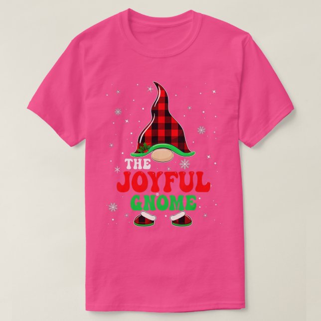 Matchande familjejordbruk har utgjort Glatt Gnome- T Shirt (Design framsida)