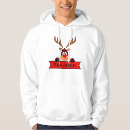 Matchande familjejul Buffalo Play Reindeer Hoodie
