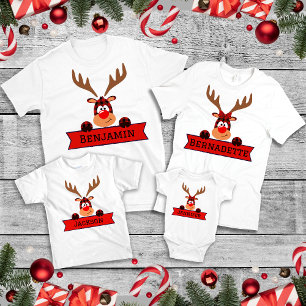 Matchande familjejul Buffalo Play Reindeer T Shirt
