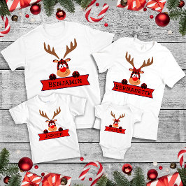 Matchande familjejul Buffalo Play Reindeer T Shirt